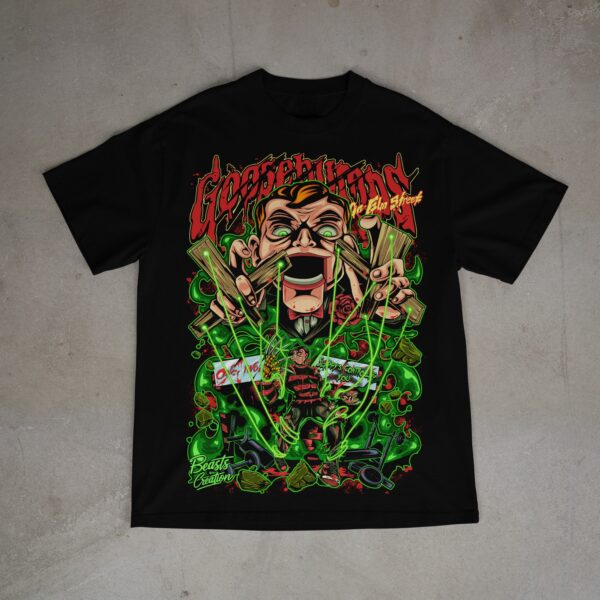 GOOSEBUMPS ON ELM STREET TEE