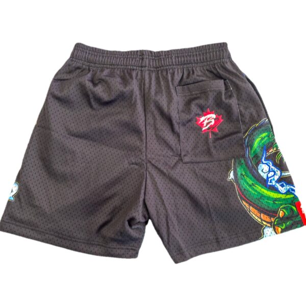 "SHEN DRGN" - MESH SHORTS