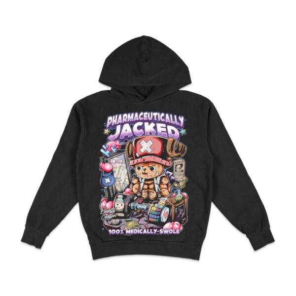 "PHARMACEUTICALLY JACKED" - HOODIE