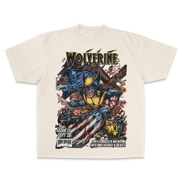 "WEAPON X" (BC COMICS: ISSUE 13) - UNISEX TEE