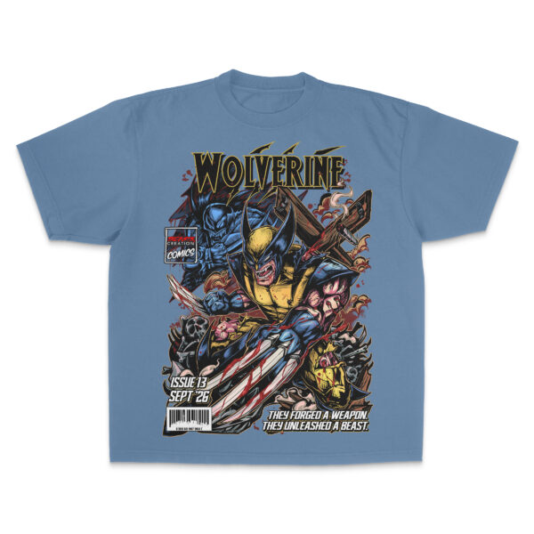 "WEAPON X" (BC COMICS: ISSUE 13) - UNISEX TEE