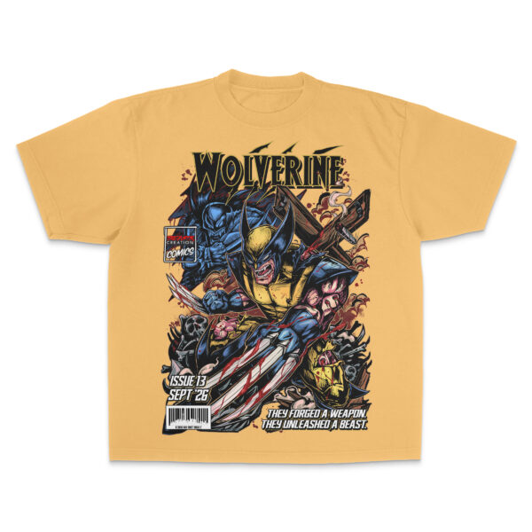 "WEAPON X" (BC COMICS: ISSUE 13) - UNISEX TEE