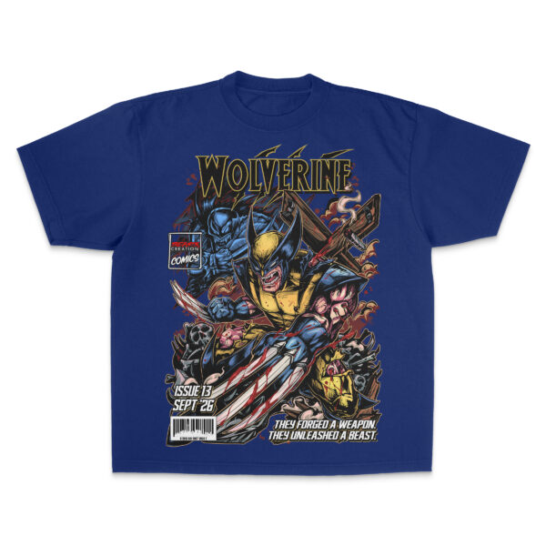 "WEAPON X" (BC COMICS: ISSUE 13) - UNISEX TEE