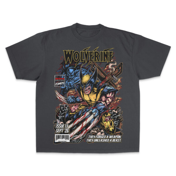 "WEAPON X" (BC COMICS: ISSUE 13) - UNISEX TEE