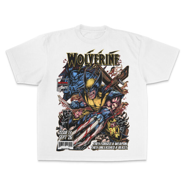 "WEAPON X" (BC COMICS: ISSUE 13) - UNISEX TEE
