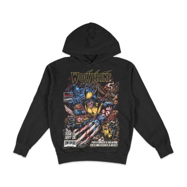 "WEAPON X" (BC COMICS: ISSUE 13) - HOODIE