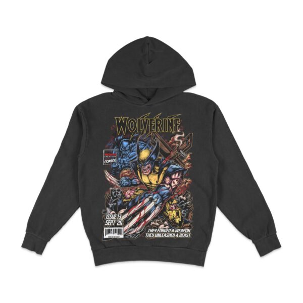 "WEAPON X" (BC COMICS: ISSUE 13) - HOODIE
