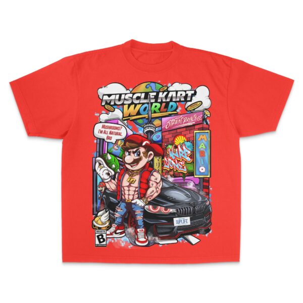 "PLAYER 1" (MUSCLE KART) - UNISEX TEE