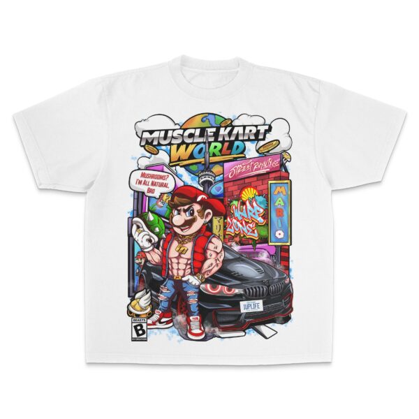 "PLAYER 1" (MUSCLE KART) - UNISEX TEE