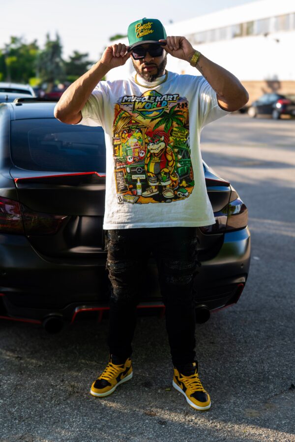 "RUN TINGS" (MUSCLE KART) - UNISEX TEE