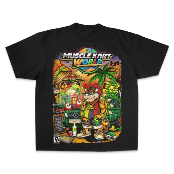 "RUN TINGS" (MUSCLE KART) - UNISEX TEE
